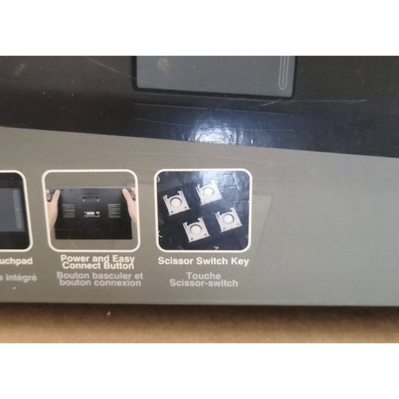 Adesso Black Wireless Slimtouch Mini Touchpad Keyboard WKB-4000UB - Picture 8 of 8